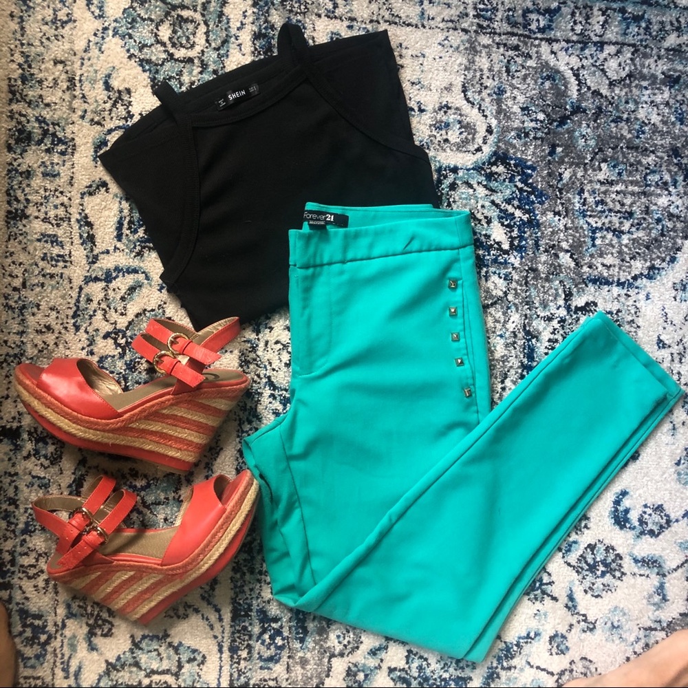 Adorable Teal Pants ✨